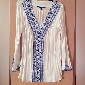 WHBM shirt. Bought to use as a beach cover-up. Never worn excellent condition.